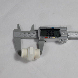 Conector de Plástico M44 de 4 Puntos con Rosca Externa, Accesorio para Tuberías de Purificador de Agua, Prevención de Fugas - Product Image 4