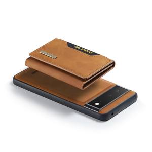 2合1豪华防震强力磁性可重接钱包外壳，带支架，适用于谷歌像素7A手机外壳 - Product Image 5