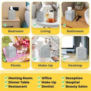 ตะกร้าใส่กล่องกระดาษทิชชูแบบสั่งทำตะกร้าใส่ของดีไซน์ทันสมัยและใช้งานได้จริง - Product Image 5