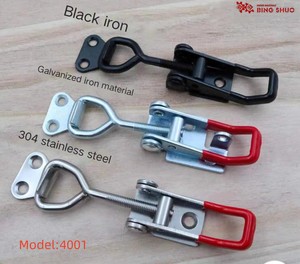 Abrazadera industrial de liberación rápida, pestillo de palanca de acero inoxidable, bloqueo de cerrojo de 150Kg/330 libras, capacidad de retención certificada - Product Image 3