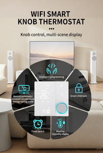 <span class=keywords><strong>Thermostat</strong></span> intelligent WiFi <span class=keywords><strong>pour</strong></span> <span class=keywords><strong>chauffage</strong></span> <span class=keywords><strong>au</strong></span> <span class=keywords><strong>sol</strong></span>, contrôleur de température ambiante programmable avec Alexa - Product Image 3