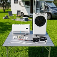 Climatiseur de stationnement YUANDU neuf 12V 24V DC, réfrigération autonome de type sac à dos 2200W pour camions