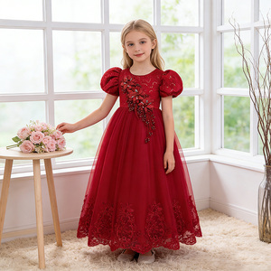 FSMKTZ Luxury Birthday Party <strong>Dress</strong> <strong>for</strong> Girls Embroidery Pageant Long <strong>Dress</strong> Kids Beautiful Princess <strong>Dresses</strong> <strong>for</strong> <strong>Teen</strong> Girls - Product Image 1