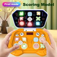 Console de jeu électronique multi-modes - Jouet d'entraînement à la vitesse de réaction avec affichage numérique