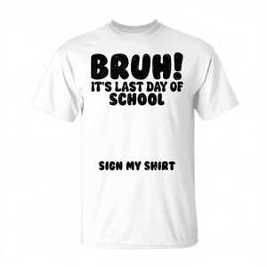 Camiseta de manga corta Playful Student Vibes, camiseta gráfica ligera con cuello redondo unisex para uso diario - Product Image 2