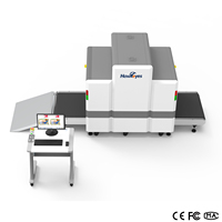 Scanner de bagages à rayons X Hawkeyes surdimensionné 1000*800mm, pénétration de plaque d'acier de 12mm, résolution 1920x1080, haute sécurité