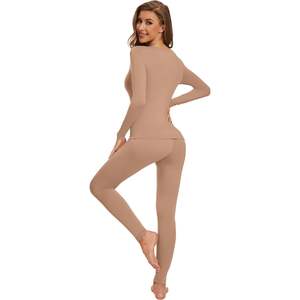 Wholesale <b>Thermal</b> <b>Underwear</b> Set For <b>Women</b> Long Johns Soft Base Layer Warm Top And Bottom S Xl - Product Image 1