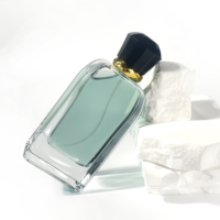 Flacon de parfum pour voiture en gros 100 ml, flacon pompe à lotion de forme unique, flacon en verre, emballage cosmétique, flacon de parfum avec boîte