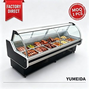 <span class=keywords><strong>Vitrina</strong></span> <span class=keywords><strong>Refrigerada</strong></span> Comercial <span class=keywords><strong>para</strong></span> Alimentos Frescos, con Frente Abierto, <span class=keywords><strong>para</strong></span> Supermercados, Frutas, Verduras, Lácteos y Tiendas de Comestibles - Product Image 1