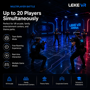 Leke VR เกมยิงปืนใหญ่สถานีอวกาศ9D VR E-Sports - Product Image 3