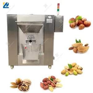 Hot sale industry rotary drum stainless steel soybean bean almond nut electric roaster machine