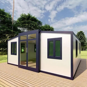 Petite maison préfabriquée pour application à la ferme Maison en conteneur extensible à usage commercial ou personnel de 20 pieds - Product Image 1