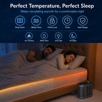 Colchón Inteligente con Calefacción y Refrigeración por IA, Colchoneta Portátil con Control de Temperatura para Acampar, para Tiendas de Campaña, Autocaravanas y Viajes al Aire Libre