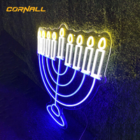 Enseigne néon LED artisanale pour la Toussaint, logo d'entreprise personnalisé, corps en acrylique, fixation murale, utilisation décorative en extérieur, indice de protection IP67, 120 LED/m