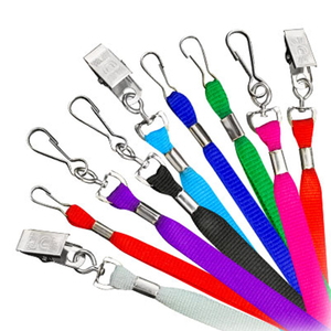 Promotional Gift Customized Logo Badge Reel Id Card Holder Keychain Neck Lanyard