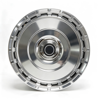 Nouvelles jantes en alliage d'aluminium chromées forgées rétro VIP polies 20 21 22 pour Mercedes Classe S/Rolls Royce Maybach 30 mm ET