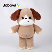 Peluche Bobova en coton PP lestée, motif Beagle, douce pour la peau, moelleuse, anti-stress, apaisante, vente en gros, décoration, souvenir