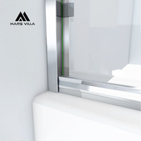 Mars Villa Hot Selling 1/4-inch verstelbare en monteerbare douchecabine, klantenservice, Chinese leverancier