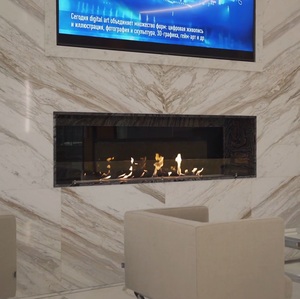 Chimenea de <span class=keywords><strong>Etanol</strong></span> Inno-Fire de 36 Pulgadas, Chimenea Biológica Empotrada en la Pared, Hogar Inteligente - Product Image 6