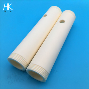 99% Al2O3 alumina gốm Ống cách nhiệt chủ đề ống Ống tay áo - Product Image 1