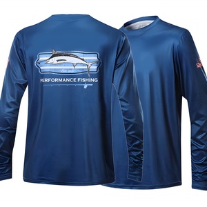 Camisa de Pesca Personalizada con Logotipo, Transpirable, de Manga Larga, Secado Rápido, Protección UV UPF 50, Poliéster Resistente para Hombre - Product Image 6
