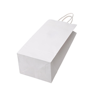 Sacs cadeaux en papier kraft imprimés sur mesure de haute qualité avec poignée, écologiques et biodégradables pour l'emballage de nourriture, de cadeaux et de bouquets de restaurants