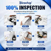 Veste zippée Blesstop Racing pour homme, multi-logo, streetwear, veste de sport automobile