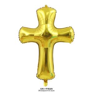 Decoraciones de <span class=keywords><strong>Globos</strong></span> de Aluminio con Forma de Cruz Navideña para Adultos, para Rituales de Lavado, Cumpleaños, Navidad, Día de la Madre y Fiestas - Product Image 4