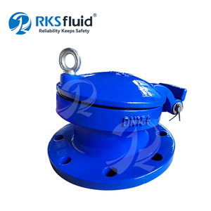 Válvula de aleta de remanso de extremo de brida de hierro dúctil serie Satyr DN100 DN150 para aguas residuales con estructura robusta - Product Image 4