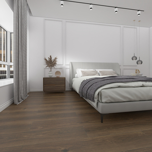 Carreaux de planche de bois en porcelaine brune Avila 200x1200mm pour sols et murs en satin et carreaux de surface mats rustiques par Novac Ceramic - Product Image 4