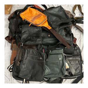 A13 Vente en gros de sacs de marque d'<span class=keywords><strong>occasion</strong></span> <span class=keywords><strong>sac</strong></span> à bandoulière en cuir véritable pour hommes mallette - Product Image 3