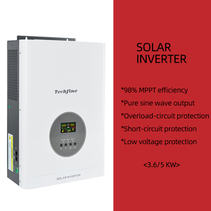 Kit complet de panneaux solaires hors réseau 3,6 kW 5,12 kWh, système d'énergie solaire LiFePO4 avec onduleur solaire monophasé <span class=keywords><strong>pour</strong></span> usage domestique - Product Image 6