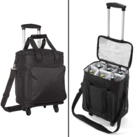 Imperméable À L'eau personnalisé Grande Plage Chariot de Transport de Vin Isolé Fourre-Tout Sacs Réfrigérants 6x Porte-bouteilles Polyester La Plazeite 100 pièces