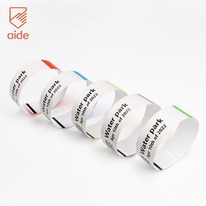 Biglietti di carta braccialetti in carta termica braccialetti in carta termica personalizzati formato stampa termica diretta Id braccialetti in magazzino - Product Image 4