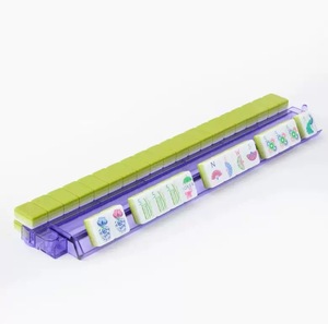 Tuiles de Mahjong en Acrylique 4 Couches, Luxe Léger, Modernes, Portables, Durables et Écologiques, Anti-décoloration, Décorées Effet Bois – Vente en Gros - Product Image 2