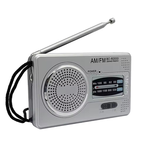 Radio portable multifonction BC-R20133 AM/FM avec antenne télescopique, lecteur multimédia portable pour la maison – Offre spéciale - Product Image 2