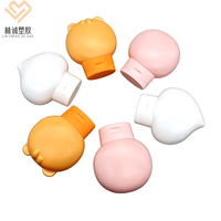 Flacon de crème et lotion pour enfants de 60 ml et 120 ml avec étiquettes personnalisées, flacon en plastique PE à presser pour masques faciaux et shampooings, ouverture facile