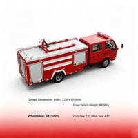 Camion Pompier Isuzu 4000L Diesel avec Réservoir d'Eau et Mousse, Euro 6, 4CBM, Conduite à Gauche, Pompe CB10, Climatisation, ABS, Direction Assistée