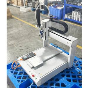 Robot de dosage <span class=keywords><strong>à</strong></span> 4 axes D&H, machine de dosage de résine époxy <span class=keywords><strong>à</strong></span> deux composants <span class=keywords><strong>à</strong></span> 3 axes, écran LCD de <span class=keywords><strong>téléphone</strong></span> portable, garantie 1 an - Product Image 4