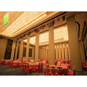 Sliding Banquet Hall Movable Wall Panels Movable Partition Wall Systems Partition Wall Acoustic Movable