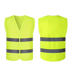 CITICITY Reflector Motorcycle Vest <b>Jacket</b> 120g Summer <b>Cooling</b> Safety Vest Orange 2XL Breathable 3m Reflective Safety Vest - Product Image 6
