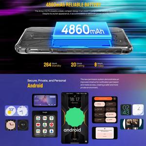 ขายส่ง <span class=keywords><strong>Ulefone</strong></span> <span class=keywords><strong>Armor</strong></span> <span class=keywords><strong>X12</strong></span> <span class=keywords><strong>Pro</strong></span>, 4GB+64GB, โทรศัพท์มือถือที่ทนทานมาตรฐาน IP68/IP69K, หน้าจอ 5.45 นิ้ว ระบบ Android 16 - Product Image 1
