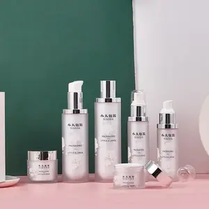 30ml 50ml 100ml 120ml 두 배 벽 플라스틱 애완 동물 병 호화스러운 화장용 포장 얼굴 크림 콘테이너 및 화장품