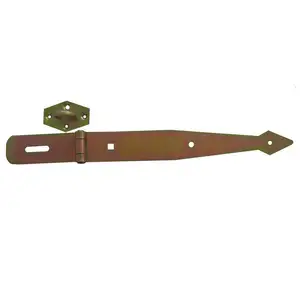 Wholesale Cheap industrial hinges fixed ZZB Strap gate with lock steel hinge