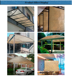 <span class=keywords><strong>แผ่น</strong></span>โพลีคาร์บอเนตขนาด 8 มม. และ 10 มม. แผงบังแดดโพลีคาร์บอเนต แผงไม้ไผ่ลายกก แผงกลวงลายไม้ไผ่พร้อมแผ่นโพลีคาร์บอเนต - Product Image 4