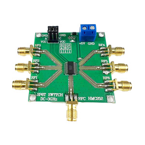 ชุดประกอบแผงวงจรสำหรับตัวควบคุมมอเตอร์ HMC252 DC-3GHz RF แบบไม่แข่งขัน SP6T คีย์ RF คีย์ CATV/DBS MMDS สำหรับ 3V-5V - Product Image 4