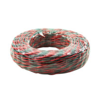 Kabel Tahan Api WDZBN-RYJS 2 Inti 1.5mm² 300/500V Inti Tembaga Bebas Oksigen 99,99% Berisolasi XLPO dengan Selubung Terlindungi