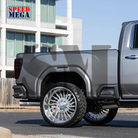 Ruedas de Camioneta Forjadas en Aleación de Aluminio, Mecanizadas por CNC, 26x12J, Pulimentadas, Personalizadas, 4x4, 6 y 8 Birlos, Speedmega, PCD 6x139.7, Completas para Camioneta