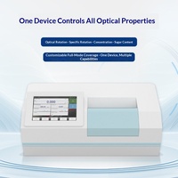 Polarimètre automatique à écran tactile WEIAI Peltier 10-50 ° Polariscope numérique de laboratoire pour produits pharmaceutiques, alimentaires, parfums, sucre et cosmétiques