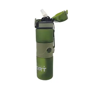 Made In China Water Filter Bottle Activated Carbon Water Filter Outdoor Portable Filter Bottle